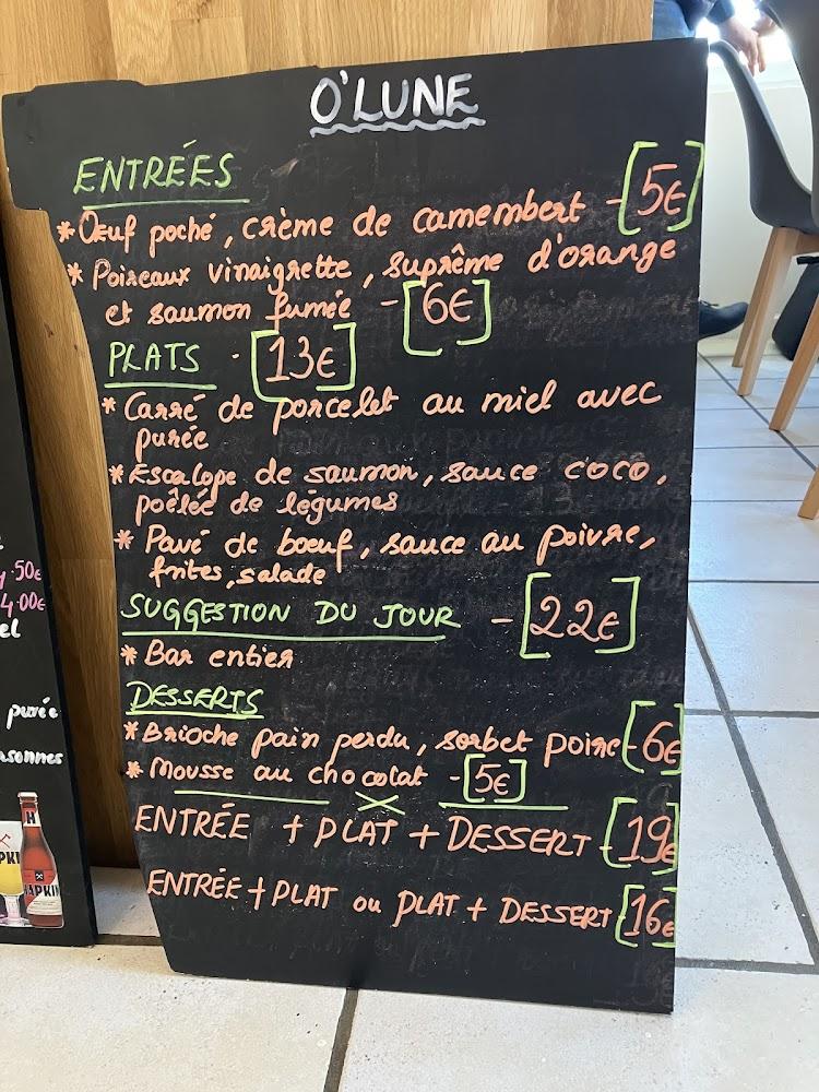 O'LUNE - Menu Image 1